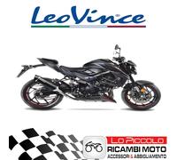 Tubo de Escape LeoVince Negro Suzuki GSX-S 750 / Z 2017-2020 Homologado