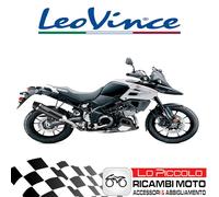Tubo de Escape LeoVince Negro Suzuki V-Strom 1000/XT 2017-2020 Homologado