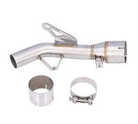 Tubo de Escape Medio para Motocicleta Z900 2017-2021 - Repuesto de Acero Inoxidable 304 Resistente al