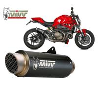 Tubo De Escape MIVV Gp Pro Black Inox Negro DUCATI MONSTER 1200 2014 > 2016