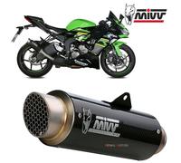 Tubo De Escape MIVV GP PRO Carbono kat KAWASAKI ZX-6 R 636 2019 > 2020