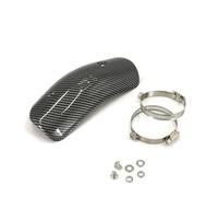 Tubo de Escape moto Tubo Escape Protector de tubo de escape de motocicleta, silenciador, protector térmico, tapa de escape para motocicleta(F-Yo sticker)