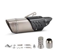Tubo De Escape Motocicleta Compatible Con Para ZX6R Silenciador De Motocicleta Tubo Para Escape De 51 Mm, Interfaz Universal Para Silenciador Para Escape De Motocicleta
