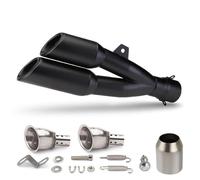 Tubo De Escape Motocicleta para MT-07 MT07 MT 07 51 Mm, Silenciador Acero Inoxidable, Piezas Tubo silencioso Escape(Color 2)