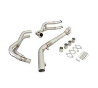 Tubo De Escape Motocicleta Slip OnMotorcycle Modify Moto Bike Tube Enlace Medio Delantero para Kawasaki para Ninja ZX-25R ZX25R 2022 2023 2024