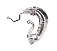 Tubo de escape OEM cromado para Aprilia RX, SX, Derbi Senda R, SM DRD Racing, X-Treme