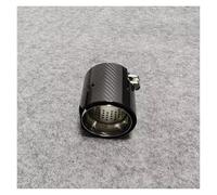 Tubo de escape Para M2 M3 M4 M5 M6 M135i M235i M335i M340i Silenciador Garganta Trasera Punta Boquillas Traseras 1 Pieza Longitud 90MM Tubo Escape Cola escape(ID 63 OD 92MM Black)