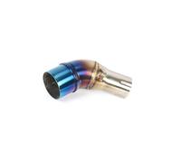 Tubo De Escape para Motocicleta para R3 R25 51 Mm, Conector Intermedio, Silenciador, Piezas Conexión Intermedia Tubo silencioso Escape(Color 2)