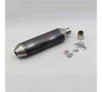 Tubo De Escape para Motocicleta para TMAX NMAX 51 Mm, Silenciador Entrada, Extraíble, Piezas Modificación Tubo silencioso Escape(Color 2)