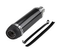 Tubo de escape para motocicleta, silenciador de fibra de carbono modificado universal para motocicleta de 51 mm con DB Killer