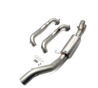 Tubo de Escape para Motocicleta, Sistema de Escape para Motocicleta, silenciador, Tubo de Enlace Central Delantero, Deslizante para Aprilia RS457 2023 2024