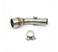 Tubo de escape Para R3 R30 R25 Para MT03 Para YZF-R3 2013-2016 Conector Adaptador De Tubo De Enlace Medio De Escape De Motocicleta Modificado Medio