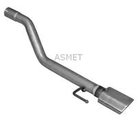 Tubo de escape posterior 05.245 ASMET para OPEL ASTRA J Sports Tourer
