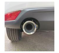 Tubo de escape Punta De Escape Para Mazda CX-50 CX50, Extremo Trasero Garganta, Cubierta Silenciador, Boquilla Trasera, Cosmético Para Coche Cola escape Coche(R SILVER EACH)