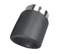 Tubo de Escape Silenciador De Punta De Escape Acero Inoxidable Accesorios Fibra Carbono Para Mazda CX-5 Cx-4 Cx-3 Tubo de escape del coche