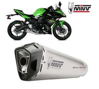 K.044.LDRX - Escape Completo Mivv SPORT DELTA RACE Inox KAWASAKI Z650 (17-)