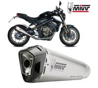 MIVV Escape completo Delta Race H.072.LDRX Inox para Honda CB/R 650 R (19-)