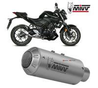 X.YA.0008.SM3X - Escape Completo MIVV POWER STEEL MK3 Inox YAMAHA YZF R25/R3