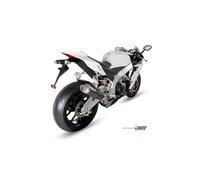 MIVV Sistema de escape GP con EG-BE Carbono, titanio, negro