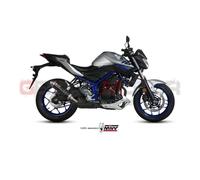 Tubo De Escape Silenciador MIVV GP Negro para Yamaha Mt-03 2016 > 2023