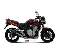 MIVV Escape GP S.030.LXB Homologado Acero negro para Suzuki GSF 650 y GSX 650 F 2007-2015