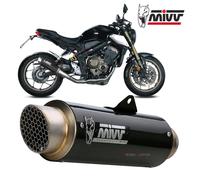MIVV Sistema de escape Gp Pro con EG-BE Carbono/titanio/Black Steel