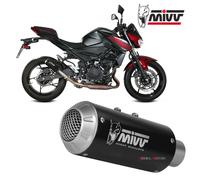 ESCAPE MIVV MK3 BLACK INOX NEGRO KAWASAKI NINJA 400 '18-'21 K.047.SM3B