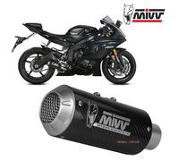Escape homologado Mivv MK3 en Carbono para YAMAHA YZF 600 R6 17-21