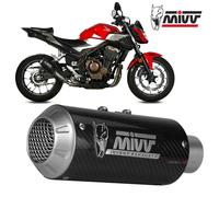 Tubo De Escape Silenciador MIVV MK3 Carbono para HONDA CB 500 F 2019 > 2024