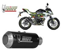Tubo De Escape Silenciador MIVV MK3 Carbono para KAWASAKI NINJA 125 2019 > 2024