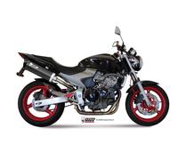 Tubo De Escape Silenciador MIVV Oval Carbono para Honda Hornet 600 2003 > 2006