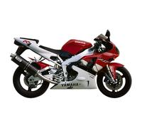 Tubo De Escape Silenciador MIVV Oval Carbono para Yamaha Yzf 1000 R1 1998 > 2001