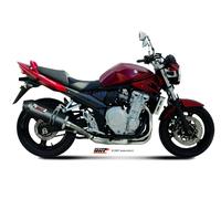 Tubo De Escape Silenciador MIVV Oval Carbono Suzuki Gsf 650 Bandit 2007 > 2015