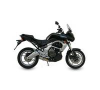 Tubo De Escape Silenciador MIVV Oval Titanio para Kawasaki Er-6N F 2005 > 2011