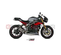 Mivv Triumph Speed Triple 2017 17 Escape Moto Silenciador Suono Low