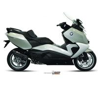 Mivv Bmw C 650 GT 2015 15 Escape Moto Silenciador Slip-On Suono Black Aprobado