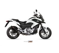 Tubo De Escape Silenciador MIVV Suono Negro para Honda Nc 700 S X 2012 > 2014