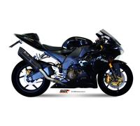 Tubo De Escape Silenciador MIVV Suono Negro para Kawasaki Zx-10 R 2004 > 2005
