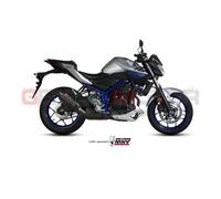 Tubo De Escape Silenciador MIVV Suono Negro para Yamaha Mt-03 2016 > 2023