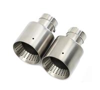 Tubo de Escape Silenciador Trasero Acero Inoxidable Cubierta Salida Tubo Escape Embellecedor Para VW para GTI para MK7 Golf7 Cola de Tubo de Escape(ID60MMOD89MM)