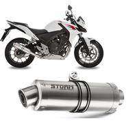 Tubo De Escape Storm by Mivv Gp Acero para Honda Cb 500 F / X 2013 > 2015