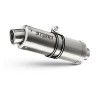 Escape homologado Storm GP Acero inox. para YAMAHA YZF R25 15-24 | YZF R3 15-24