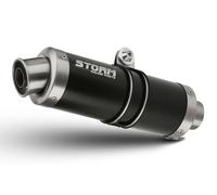 Tubo De Escape Storm by Mivv Gp Nero Acero para Yamaha Mt-03 2015 > 2026