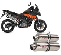 Tubo De Escape Storm by Mivv Oval Acero Ktm 990 Supermoto Smt 2009 > 2013
