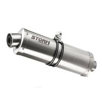 Tubo De Escape Storm by Mivv Oval Acero para Honda Xl 125 Varadero 2007 > 2011