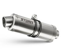 Tubo De Escape Storm by Mivv Oval Acero para Kawasaki Zr-7 1999 > 2004