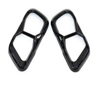 Tubo De Escape Trasero Para X5 G05 X6 G06 X7 G07 2019-2024 Silenciador De Tubo De Escape Moldura De Portón Trasero Externo Cola Tubo Escape(Black B)