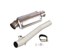 Tubo De Escape Tubo De Conexión Intermedia Para Motocicleta Sistema De Silenciador Deslizante Punta De Ventilación Para Suzuki Para Bandit 600 GSF 600 1995-06(310mm)