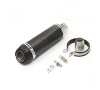 Tubo De Escape Universal Fibra Carbono LeoVince Para Motocicleta 51 Mm Para YAM&AHA, Para K&AWAS&AKI R1, R3, Z750, Tmax 530, PCX150, Z800, FZ6, MT07 Y R6(Long light)