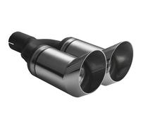 Ulter Sport N2 - 13dtm Escape Finisher - doble redondo DTM Carrera ø80 mm - Longitud 260 mm - instalación - > 50 mm - inox